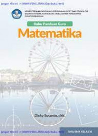 Buku Panduan Guru Matematika SMA Kelas XI